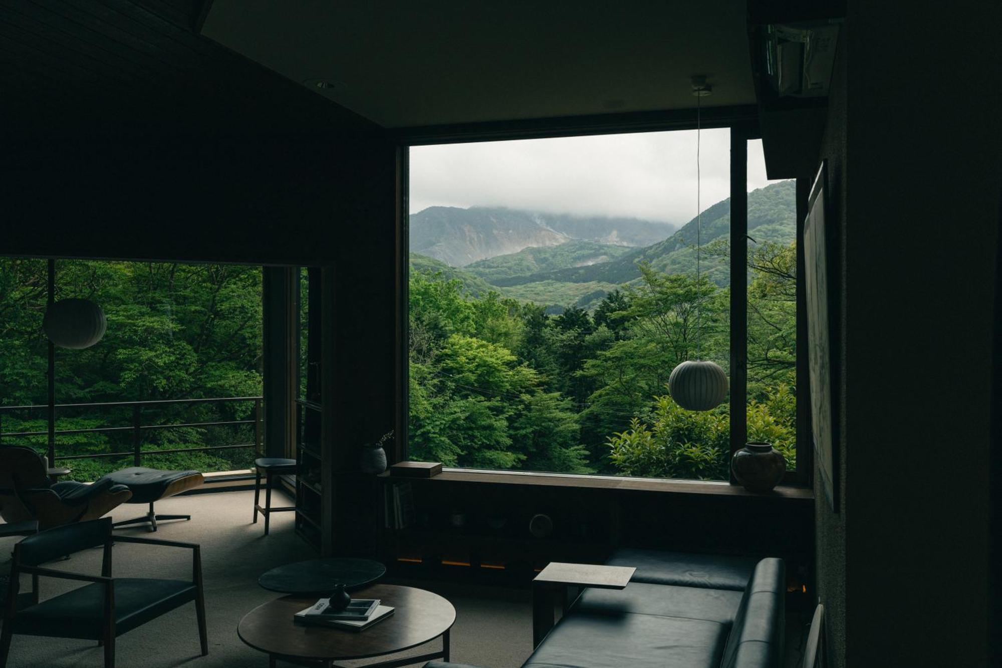 Aknot Hakone 大涌谷を望むモダニズム建築 東京から90分 Villa Exterior photo
