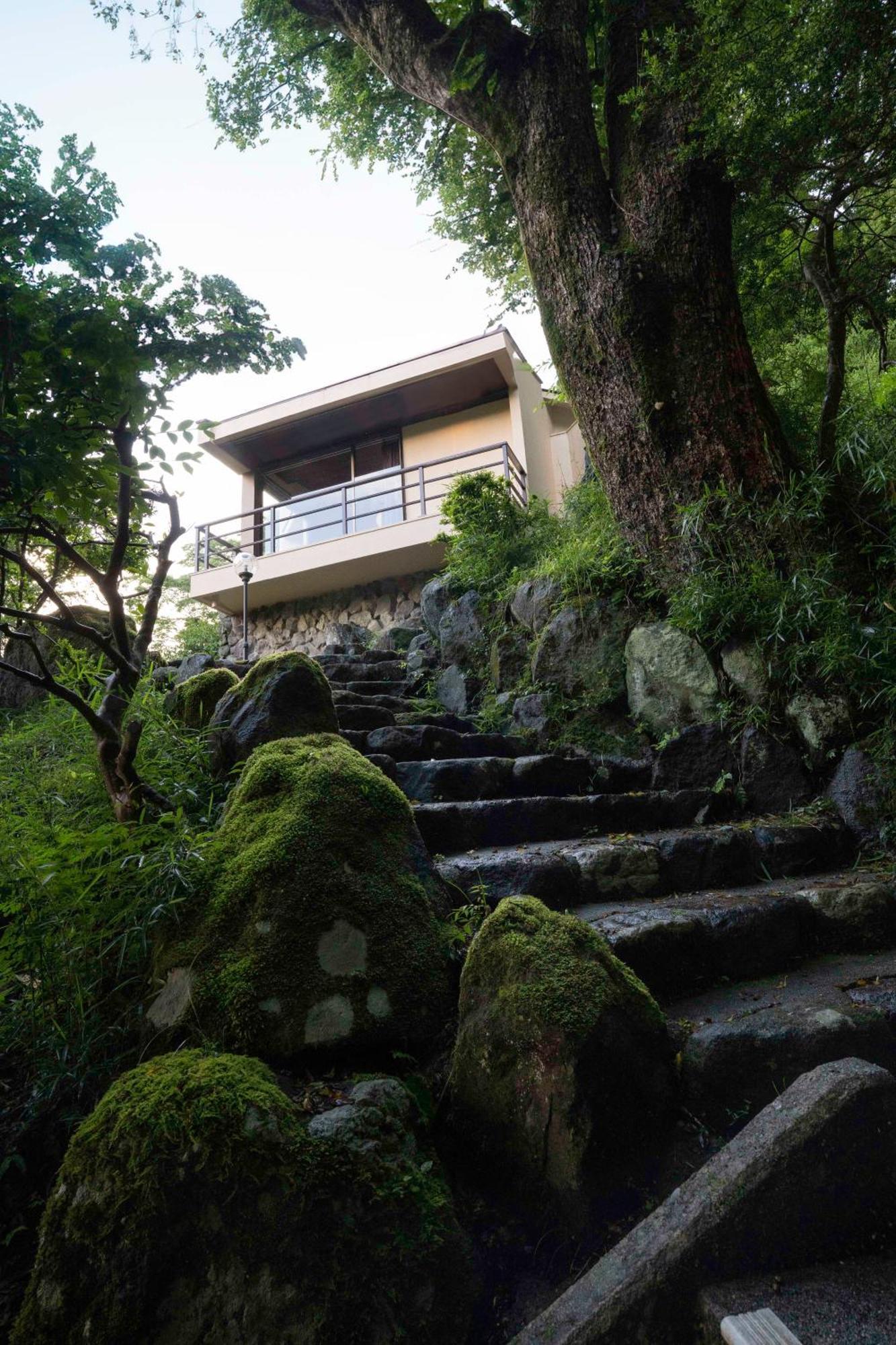 Aknot Hakone 大涌谷を望むモダニズム建築 東京から90分 Villa Exterior photo